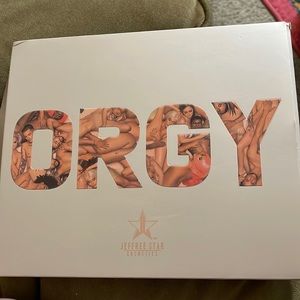 Jeffree Star Orgy Makeup Palette Unused